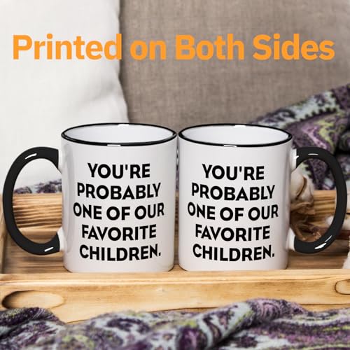 Funny Fathers Day Birthday Gifts for Son- You | Ceramic Coffee Mug | 11 OZ