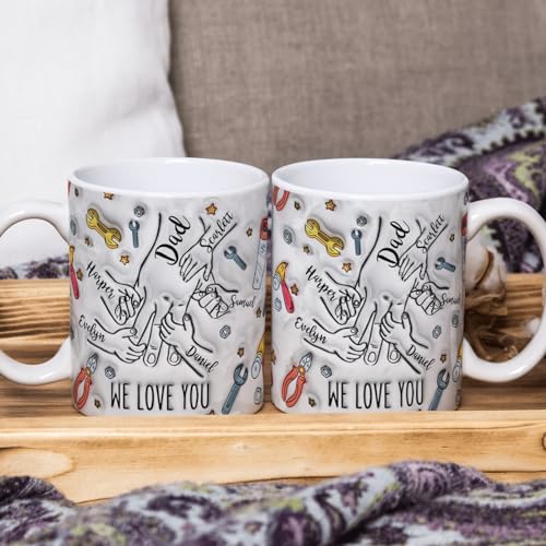 Ships Next Day Personalized Dad You Hold | Customised Coffee Mug | 11 OZ