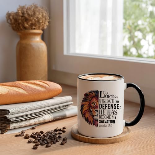 Christian Gifts for Men Religious Funny | Ceramic Coffee Mug | 11 OZ
