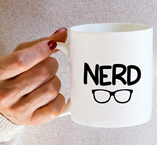 Funny Nerd Nerdy Geeky Sarcasm Sarcastic | Ceramic Coffee Mug | 11 OZ