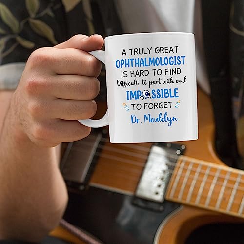 Personalized Retired Ophthalmologist Gift | Customised Coffee Mug | 11 OZ