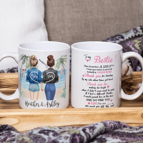 Personalized Best Friend Custom Birthday | Customised Coffee Mug | 11 OZ