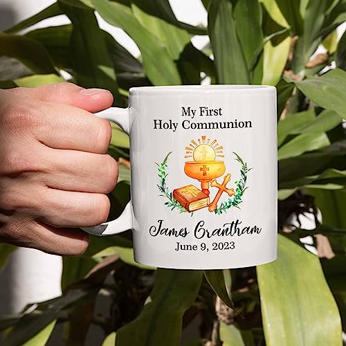 Personalized Holy Communion My First Gifts | Customised Coffee Mug | 11 OZ