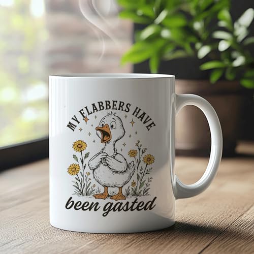Sarcastic Goose Floral Funny Snarky My | Ceramic Coffee Mug | 11 OZ