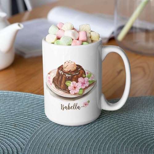 Fantastic Customized Molten Chocolate Cake | Customised Coffee Mug | 11 OZ
