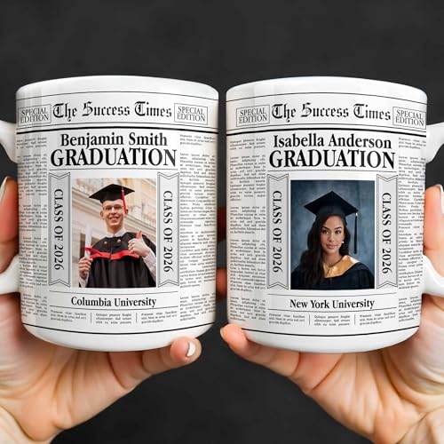 Personalized Graduation Class of 2026 | Customised Coffee Mug | 11 OZ