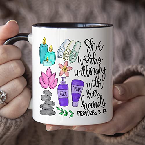 Massage Therapist for Women Gifts and | Ceramic Coffee Mug | 11 OZ