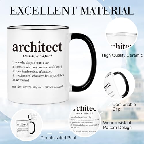 Architecture Gifts Christmas for Architects | Ceramic Coffee Mug | 11 OZ