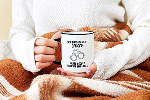 Law Enforcement Gifts for Men and Women Police | Ceramic Coffee Mug | 11 OZ