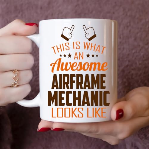 Awesome Airframe Mechanic This Is What an | Ceramic Coffee Mug | 11 OZ