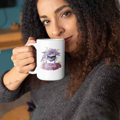 Customized Name And Year Congratulations | Customised Coffee Mug | 11 OZ