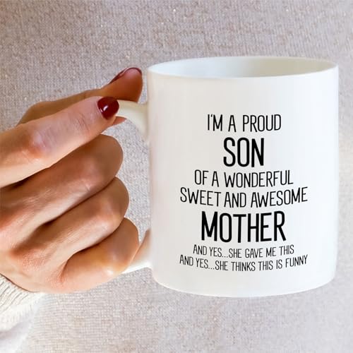 Funny Son Hilarious Sarcastic Gift for from | Ceramic Coffee Mug | 11 OZ