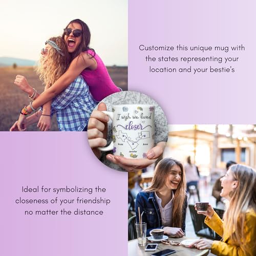 Wrappiness Personalized I Wish We Lived | Customised Coffee Mug | 11 OZ