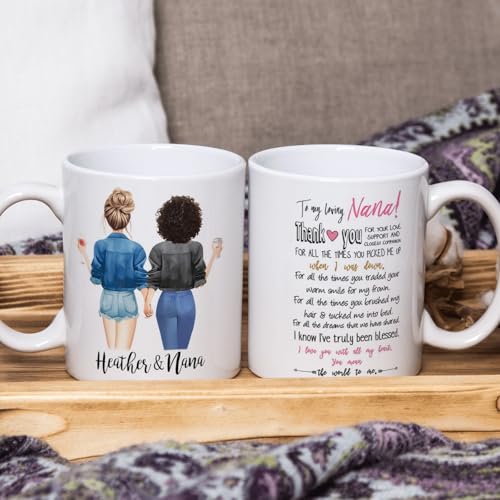 Custom Grandma from Granddaughter | Customised Coffee Mug | 11 OZ