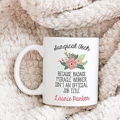 Surgical Tech Present Technician Graduation | Ceramic Coffee Mug | 11 OZ