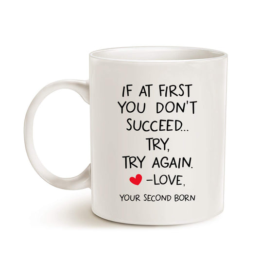 Funny Quote for Mom Dad | Ceramic Coffee Mug | Father's Day Gift | Stylish Printed Design | Tea & Coffee Cup | 11oz