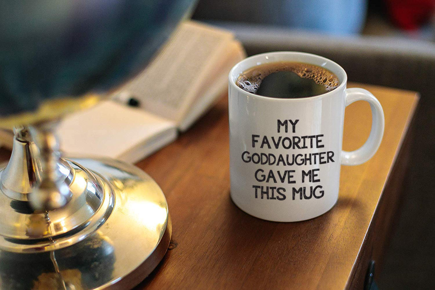 Godfather Godmother | Ceramic Coffee Mug | Father's Day Gift | Stylish Printed Design | Tea & Coffee Cup | 11oz