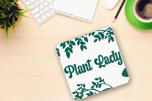 Plant Lady Mug And Coaster Gift Set Gardener Gardening Birthday Gift Keepsake