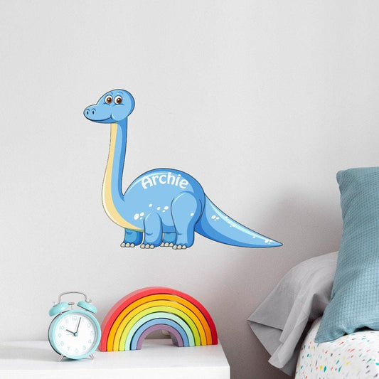 Personalised Dinosaur Wall Sticker Elevate Boys Nursery And Bedroom With Custom Wall Vinyl Art
