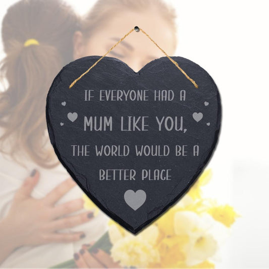 If Everyone Had Mum Like You Slate Hanging Plaque Sign Ideal Mothers Day Gift