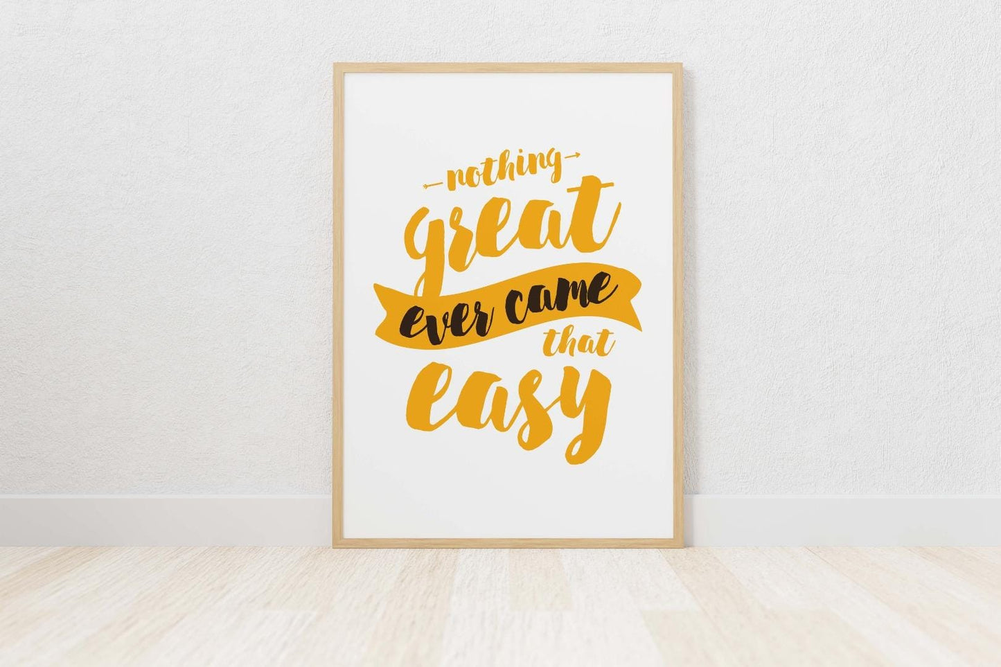 Inspirational Quote Poster: Positive Affirmation Wall Art