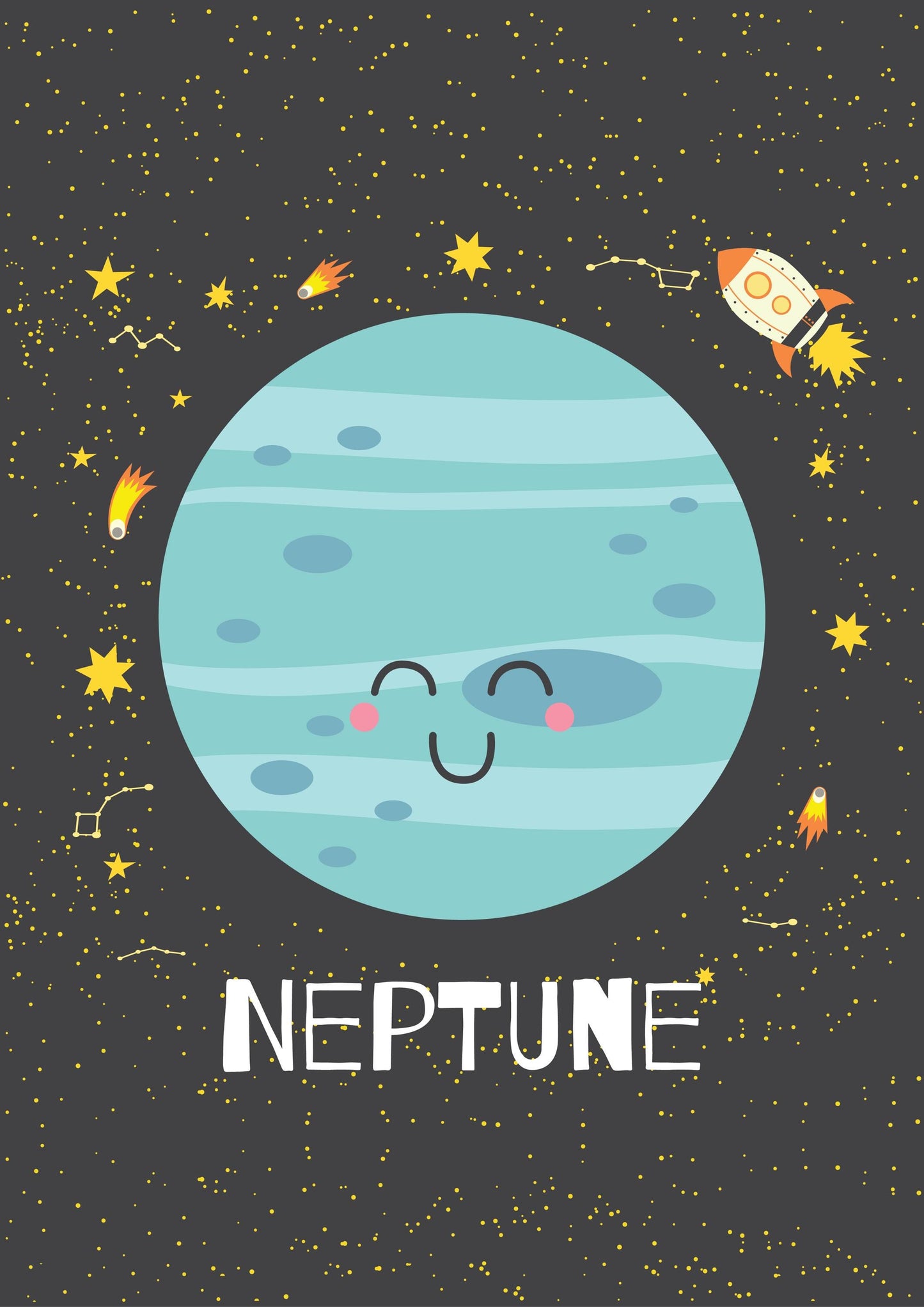 Solar System Sun Earth Planets Home Schooling Learning Educational Posters