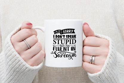 Funny Sarcasm Coffee Mug & Coaster Set