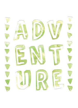 Adventure Fun Motivational Inspirational Positive Quote Art Poster Print Wall