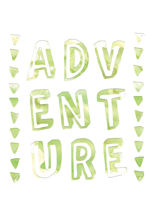 Adventure Fun Motivational Inspirational Positive Quote Art Poster Print Wall