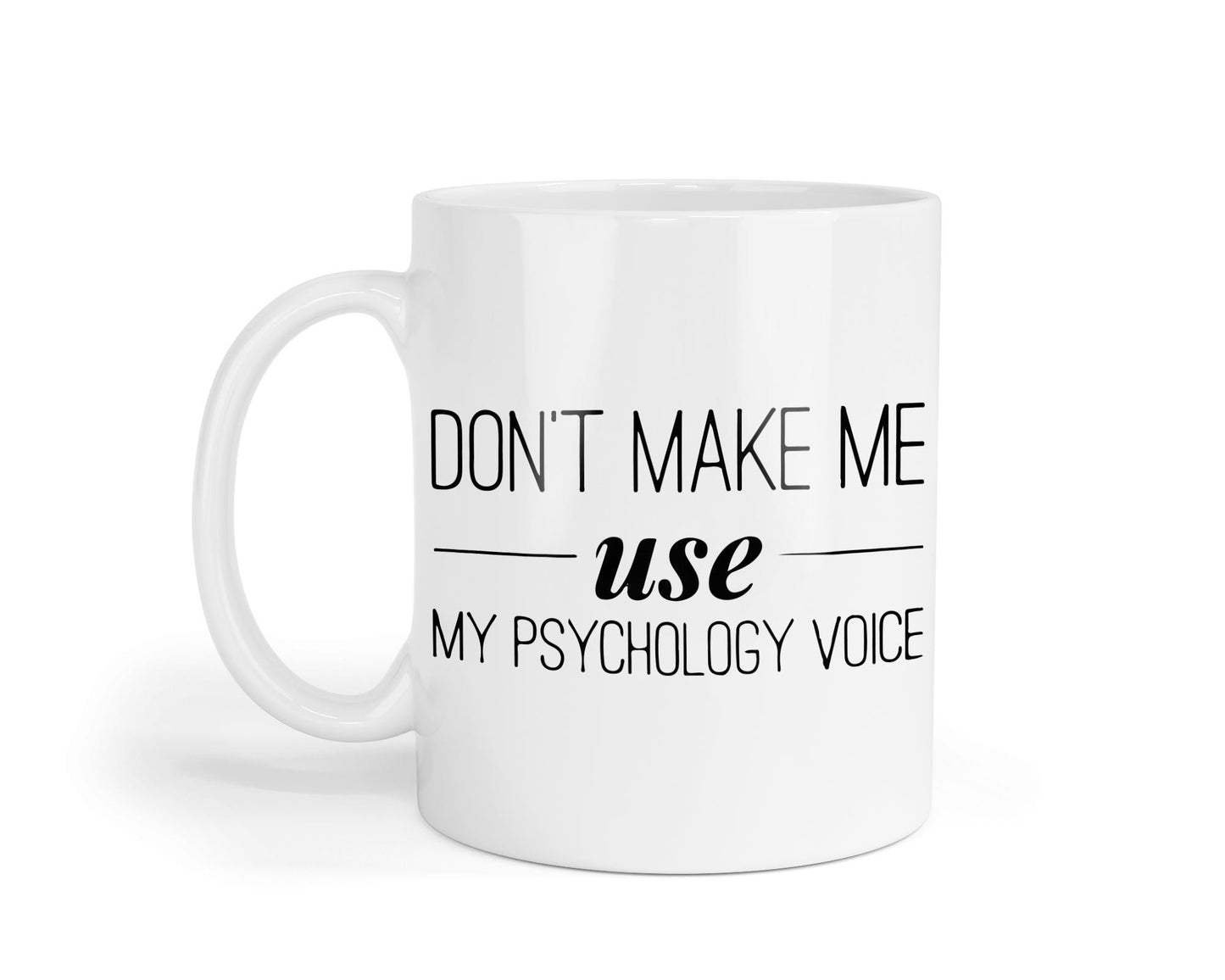 Psychology Voice Mug: Counselor Gift - UK Made
