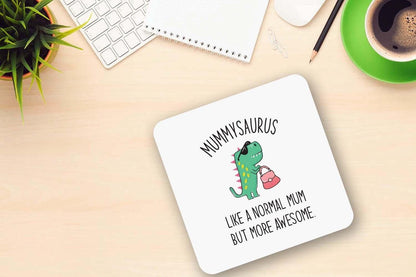 Mummysaurus Mug And Coaster Gift Set Like A Normal Mum Funny Coffee Mug Tea Cup