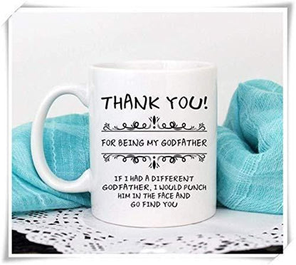 Godfather Mug, Funny Godfather Gift, UK Made