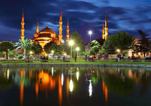 Blue Mosque Turkey Istanbul Islam Ramadan Eid Giant Poster - A4 A3 A2 A1 Sizes