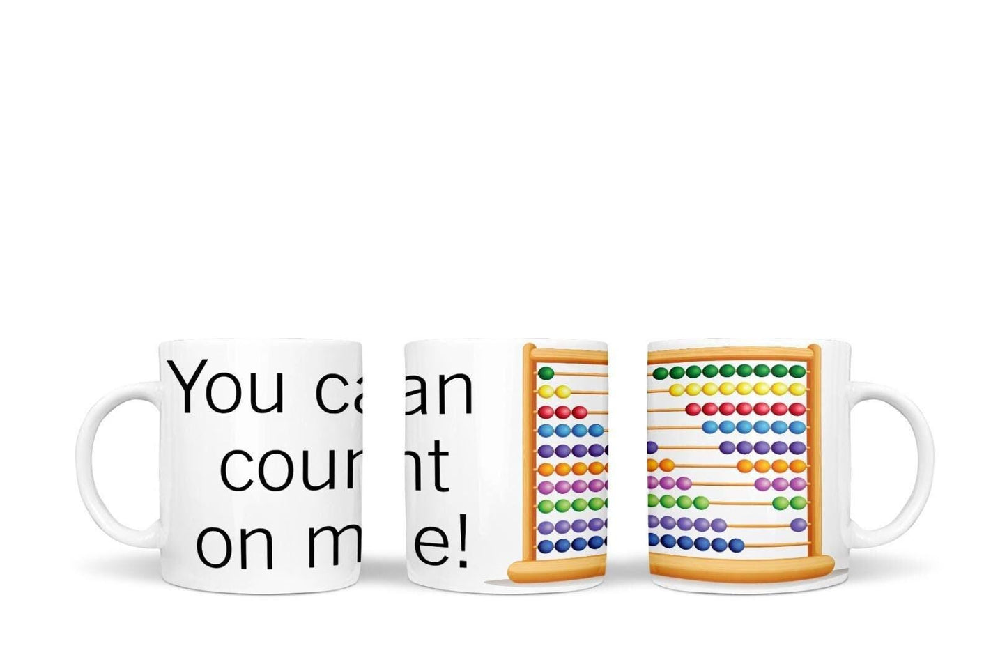 You Can Count On Me Mug & Coaster Accountant Birthday Christmas Coffee Gift Set