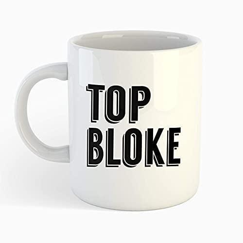 Top Bloke Mug: Funny Novelty Coffee Cup - UK Made