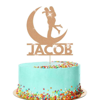 Personalised Wedding Cake Topper Couple Anniversary Party Decoration Keepsake
