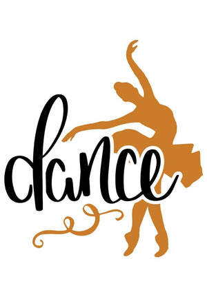 Dance Gym Motivation Poster: High Resolution Gloss Print