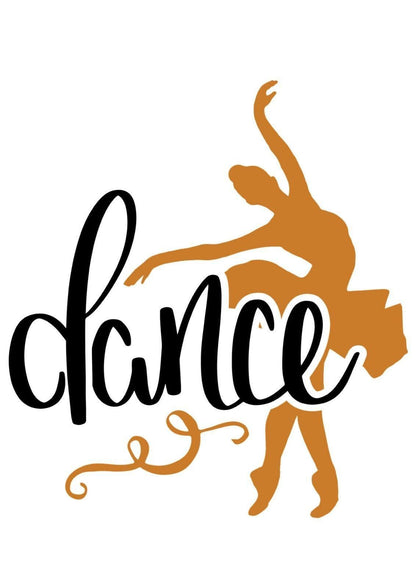 Dance Gym Motivation Poster: High Resolution Gloss Print