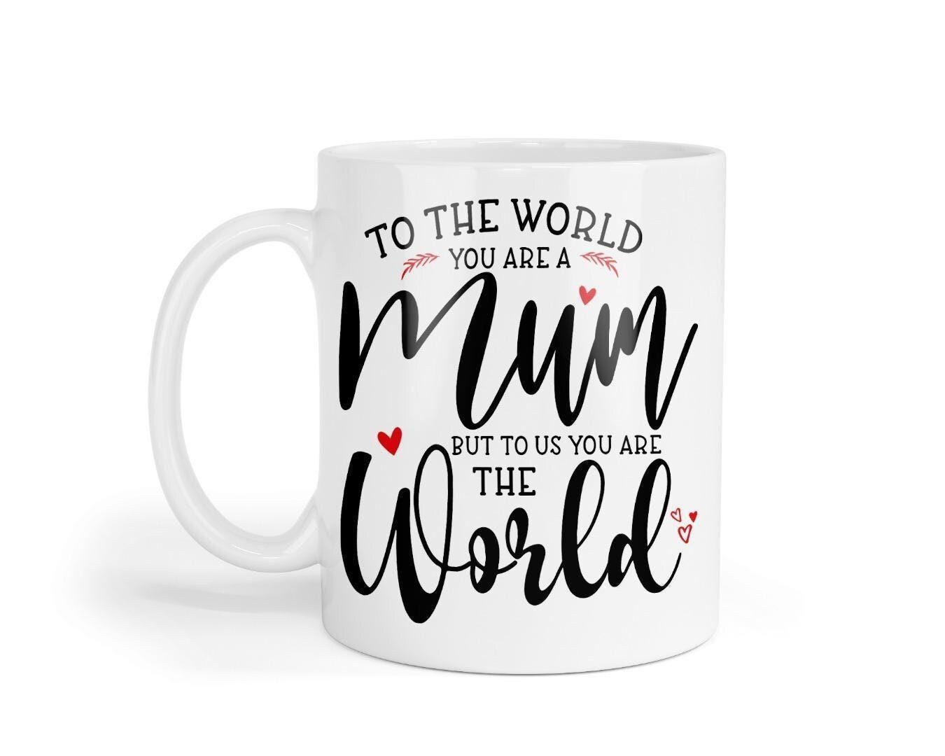 Mother's Day Mug & Coaster Set: Mum/Grandma Coffee Tea Gift