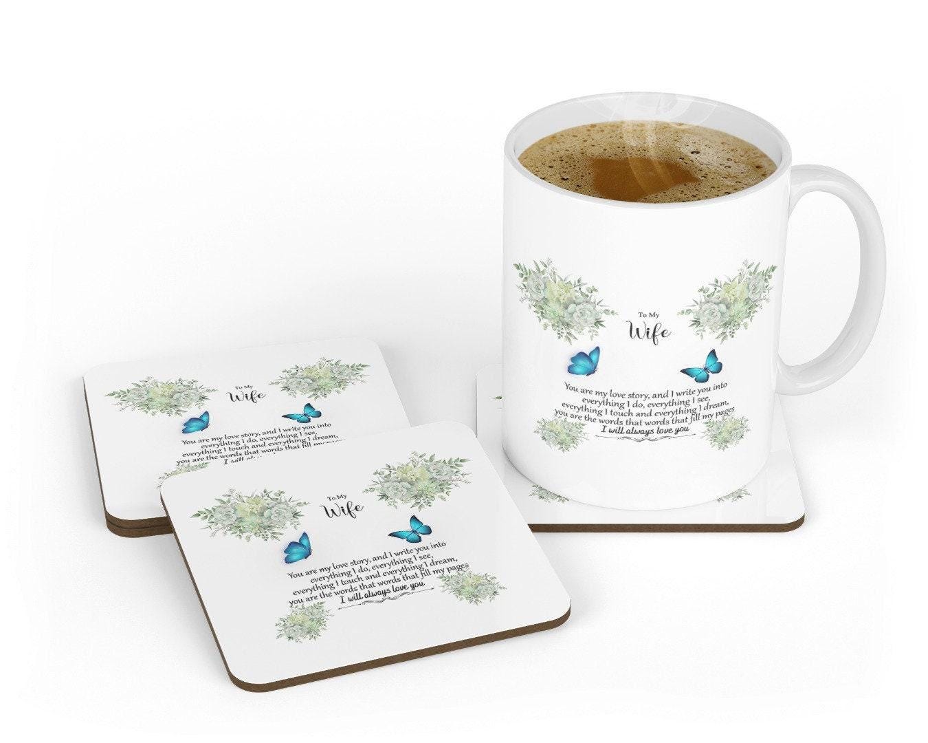 To My Wife Coffee Mug: Love Story Gift from Husband