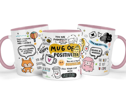 Positivi-tea Mug: Purrrfect Cat Lover Gift
