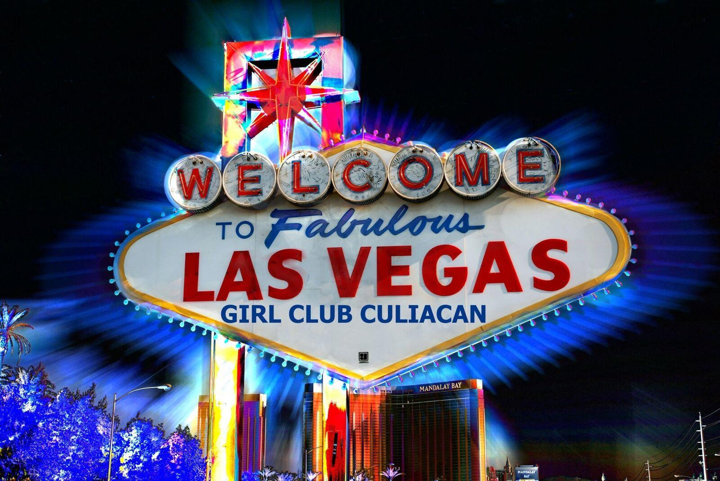 Las Vegas Sign Poster: Glossy Print, Iconic Design