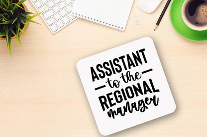 Funny Assistant To The Regional Manager Office Workspace Novelty Mug & Coaster Coffee Tea Cup Gift