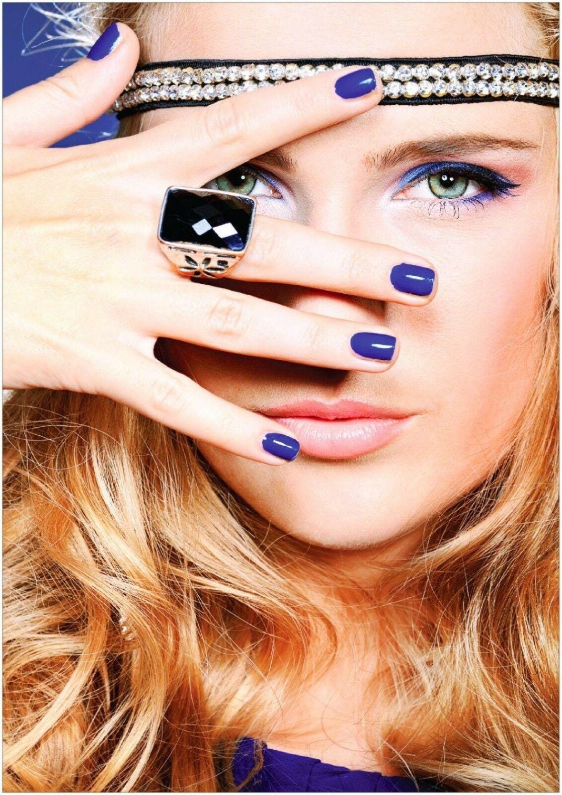 Hair Nail & Foot Care Poster Make-up Salon Spa Decor Manicure Pedicure Art Print