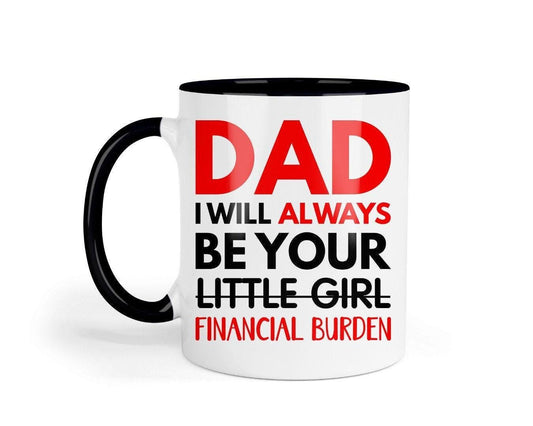 Funny Dad Mug & Coaster Set Funny Birthday Christmas Tea Gift
