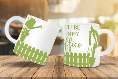 Office Mug Coaster Set for Gardening Enthusiasts Birthday Gift Keepsake Gardeners Dream