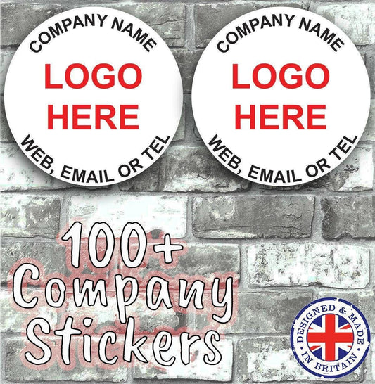 Personalised Business Name Stickers Thank You Seals Your Logo Labels Address