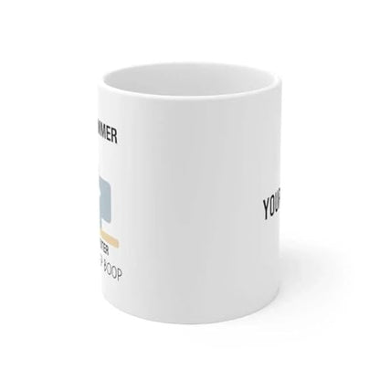Personalized I R Programmer Make Computer | Customised Coffee Mug | 11 OZ