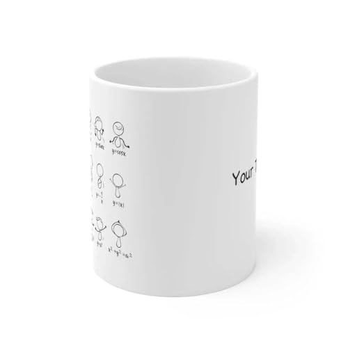 Personalized Funny Math Algebra Dance | Customised Coffee Mug | 11 OZ