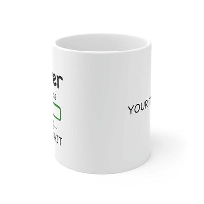 Personalized Lawyer in Progress Customized | Customised Coffee Mug | 11 OZ